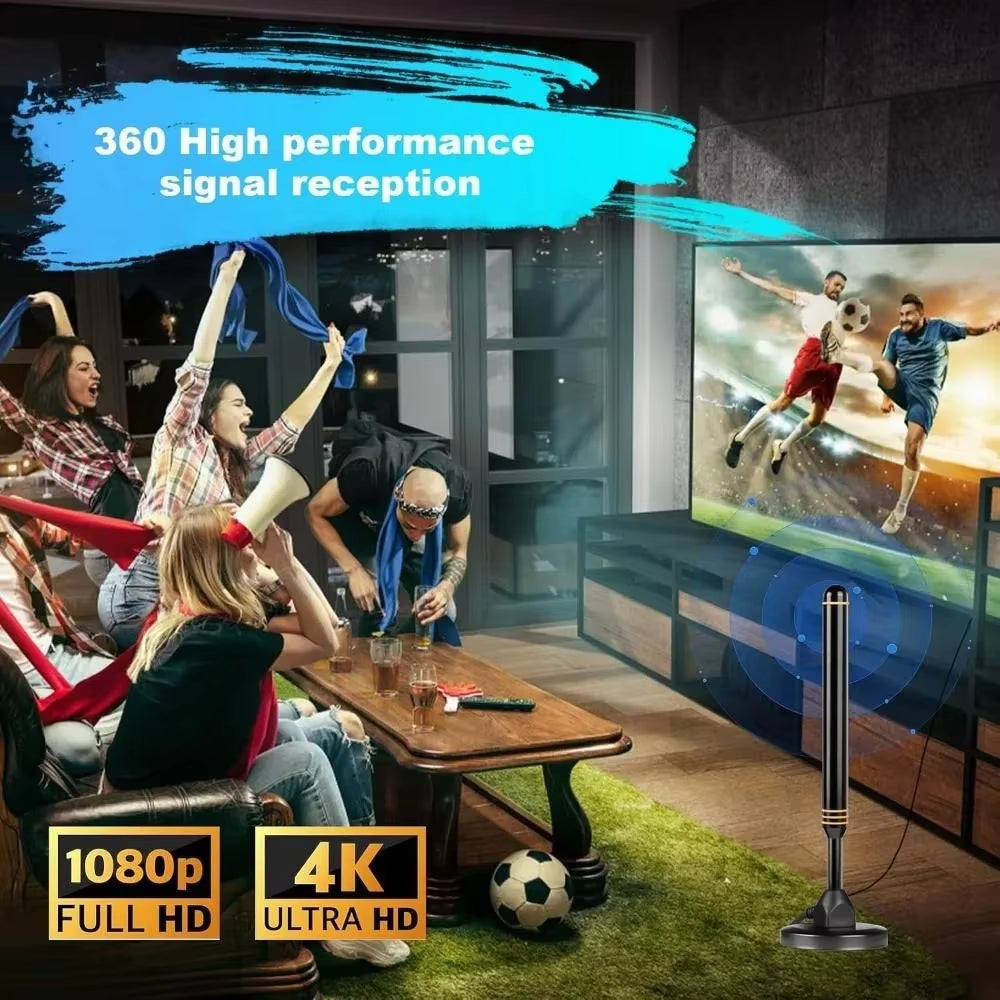 TV Antenna Indoor for Smart TV Indoor & Outdoor, Local Channels,Digital Antenna , 400+ Miles Long Range HD Tv,Support All TV.