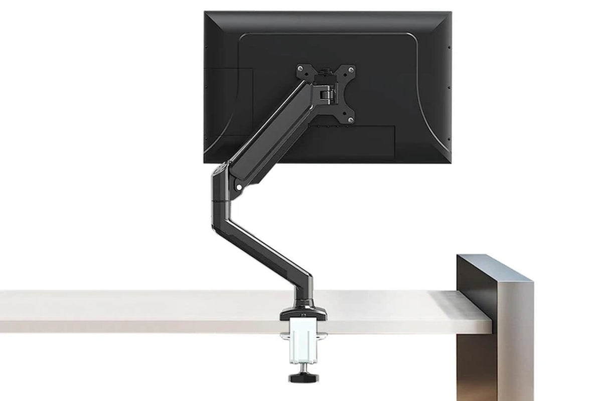 Single Monitor Mount 13 to 32 Inch Gas Spring Monitor Arm VESA Monitor Mount
