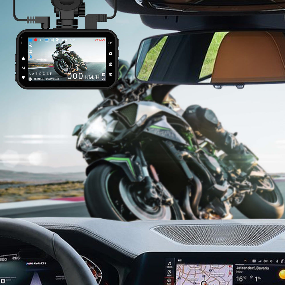 Dash Cam Front and Rear Car Camera Dual Dashcam 1080P FHD