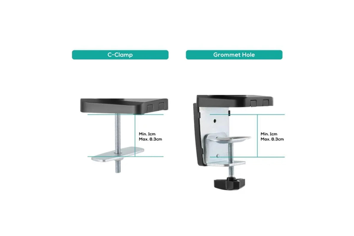 Activiva Ergolife Triple Monitor Screen Gas Spring Monitor Arm