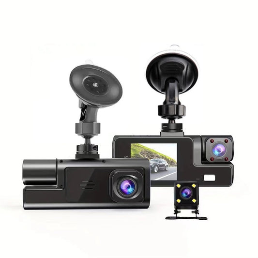 Dash Cam Front and Rear,1080P FHD DVR Car Driving Recorder 2.0Inch IPS Screen Dashboard Camera 170°Wide Angle,G-Sensor,Parking Monitor,Loop Recording